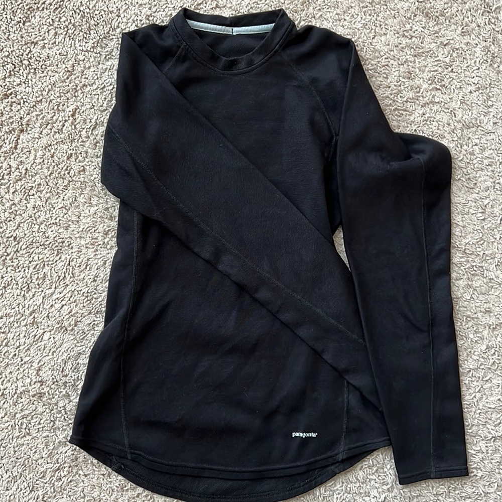 Patagonia Women’s base layer set, xs, black